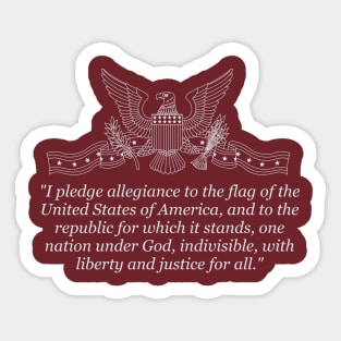 Pledge Sticker